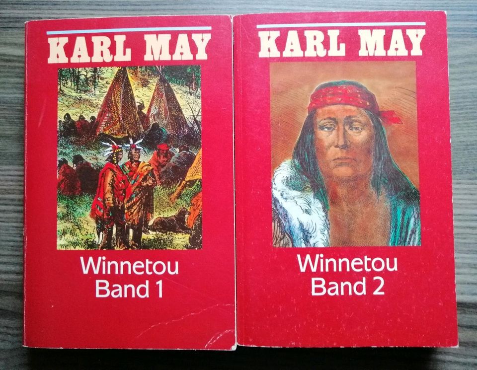 Karl May "Winnetou" Band 1 und 2 in Marienberg