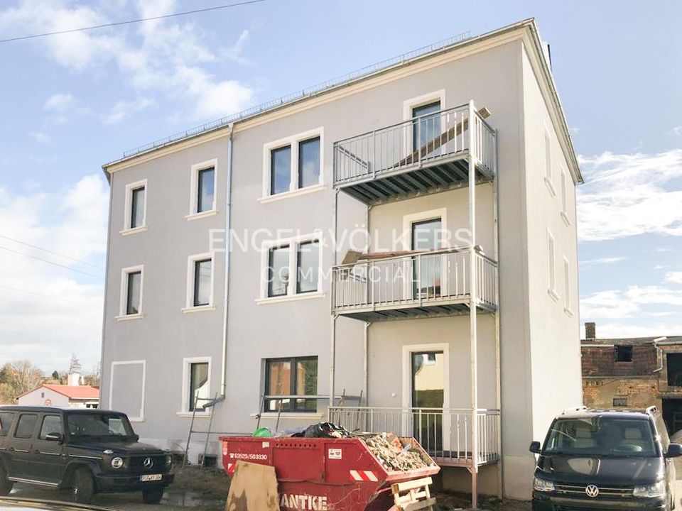 In 2022 saniertes Mehrfamilienhaus in Königsbrück