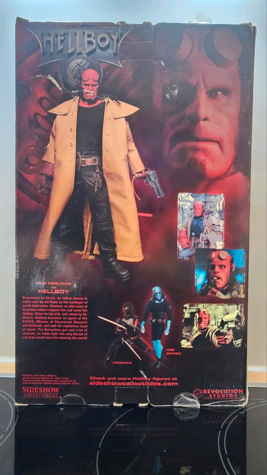 Hellboy 12" Sideshow Collectibles 2004 Ron Perlman in Kamp-Lintfort