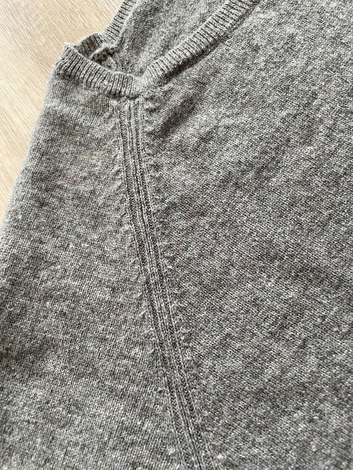 DRYKORN Merinowolle/Kaschmir Pullover Grau/Braun Gr. SX S in Brühl