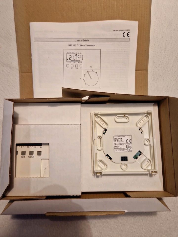 Roth elekt. Uhrenthermostat  RSF 220.T/2 OVP in Rostock