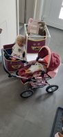 Kinderpuppenwagen mit Puppen u viel Zubehör Thüringen - Stadtilm Vorschau