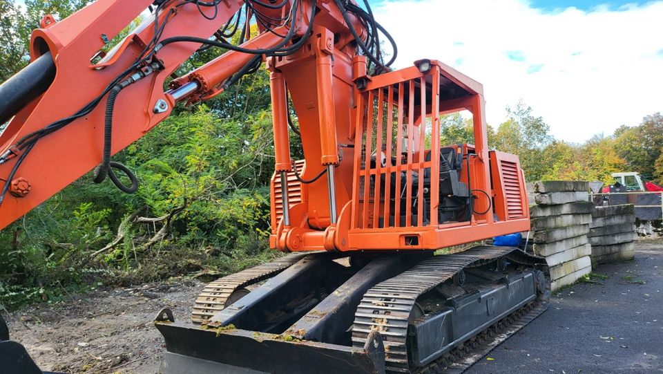 ✅  ❗​ Baumaschine Bagger Kettenbagger Tunnelbagger Terex TE210 Abbruchbagger  günstig kaufen ✅ in Frankfurt am Main