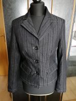 Street One Blazer anthrazit Streifen Gr. 38 Jackett Jacke Nordrhein-Westfalen - Grevenbroich Vorschau