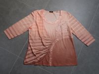 lachsfarbenes Langarmshirt Gr. XL von BiBA mit Tuch, wie neu Brandenburg - Schulzendorf bei Eichwalde Vorschau