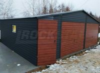 PREMIUM Blechgarage Garage 8x6m Fertiggarage Lager Doppelgarage Sachsen - Wittgensdorf Vorschau