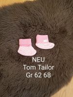 Tom Tailor Socken Schuhe rosa weiß gestreift Newborn Mädchen 56 6 Bayern - Frammersbach Vorschau