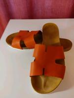 Damensandalen Echtleder, Orange, Gr. 38 – kaum getragen Baden-Württemberg - Heidelberg Vorschau