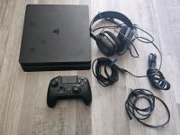 Playstation 4 slim 500gb  , 1 Razer Rajiu controller & Headset Nordrhein-Westfalen - Kempen Vorschau
