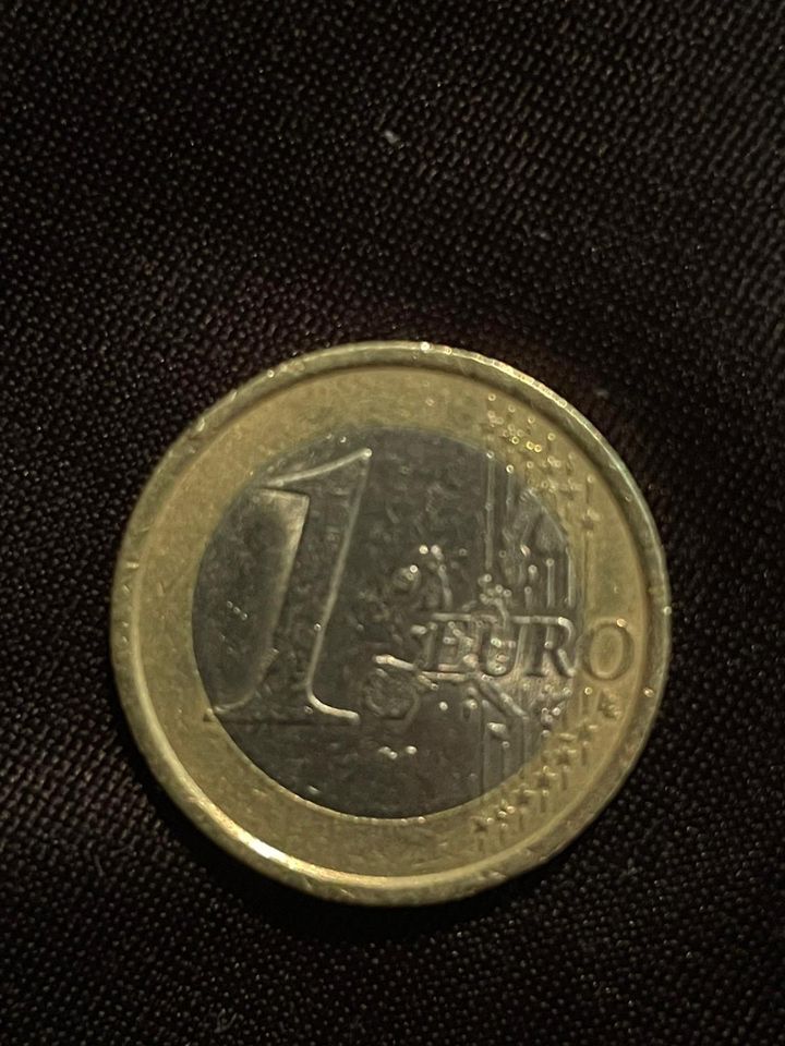 1€ Münze Italien 2002 in Monheim am Rhein