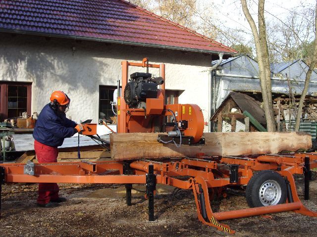 Mobiles Sägewerk - Bretter die die Welt bedeuten in Heidesee