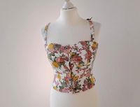 Parisian cropped Top Bralet Gr. M Blumenprint Baden-Württemberg - Steinheim Vorschau