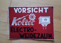 Warnschild Vorsicht Elektro Weidezaun 22,5 x 16,5 cm Saarland - Rehlingen-Siersburg Vorschau