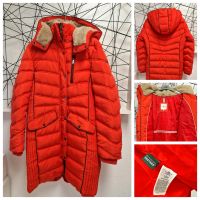 Damen Tom Tailor Lange Pufferjacke mit Fellbesatz / Strong Red Bayern - Gundelsheim Vorschau