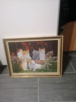 Rarität Bild Katzen Handgemalt Niedersachsen - Leer (Ostfriesland) Vorschau