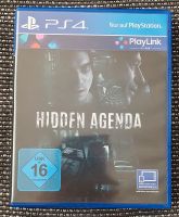 Sony Playstation 4 PS4 Spiel "Hidden Agenda" Thriller | Playlink Harburg - Hamburg Eißendorf Vorschau