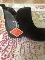 Neue dunkelbraune Wildleder-Stiefelette von Replay Sachsen-Anhalt - Blankenburg (Harz) Vorschau