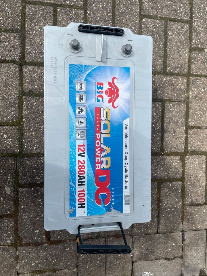 BIG Solar Batterie 12V 280AH 100H in Dortmund