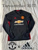 Manchester United Torwarttrikot 2016/17 | Schwarz | Adidas | S Bonn - Bonn-Zentrum Vorschau