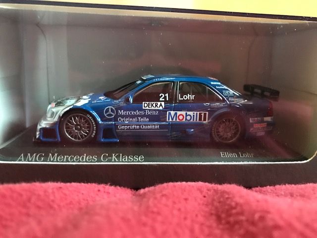 Modellauto Mercedes Benz-Collection AMG  Ellen Lohr 1:43 in Korb