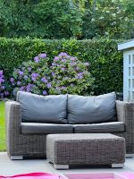 Outdoor Sofa grau braun Polyrattan Geflecht Garten Lounge Düsseldorf - Pempelfort Vorschau