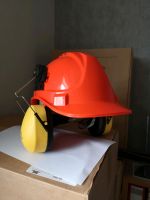 Helm mit Gehörschutz Schutzhelm Forst Baustelle Rheinland-Pfalz - Breitenau bei Westerwald Vorschau