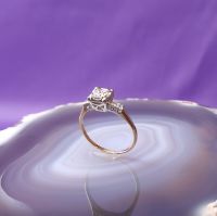 Brillant Ring mit ca. 0,50 Carat Diamant in 585er / 14 Karat GOLD Nordrhein-Westfalen - Dinslaken Vorschau