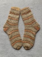 Handgestrickte Wollsocken, Gr. 42/43 Niedersachsen - Ostercappeln Vorschau