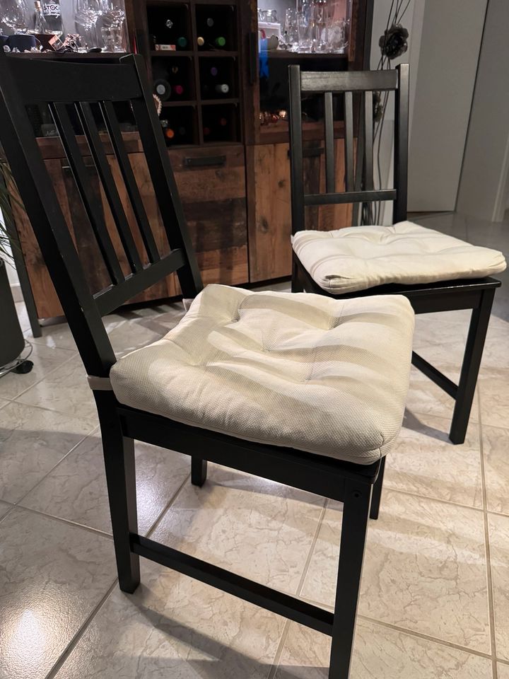 Esszimmerstühle 6 Stück Ikea in Solms