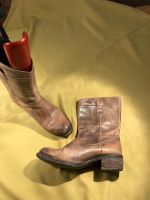 Halbstiefel Maripe 42 Leder beige Nordrhein-Westfalen - Borgholzhausen Vorschau