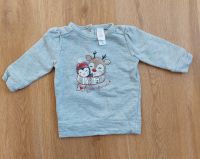 süßes Sweatshirt Pulli Gr. 62 Winter Rentier Pinguin Baden-Württemberg - Reutlingen Vorschau