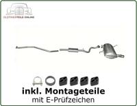 Auspuffanlage für BMW 3er E90 / E91 316i 318i Mitteltopf Endtopf Friedrichshain-Kreuzberg - Friedrichshain Vorschau