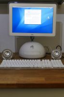 Apple iMac G4 Lampe/Elefantenfuss inkl. original Boxen, selten! Niedersachsen - Bispingen Vorschau