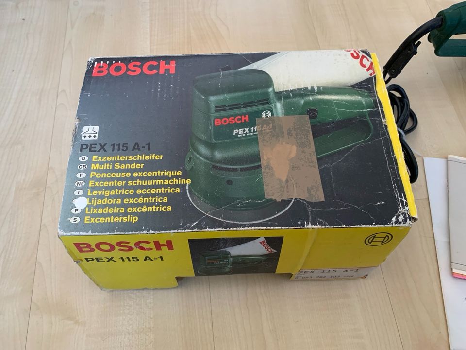 Bosch pex 115 w TOP in Friedrichsdorf