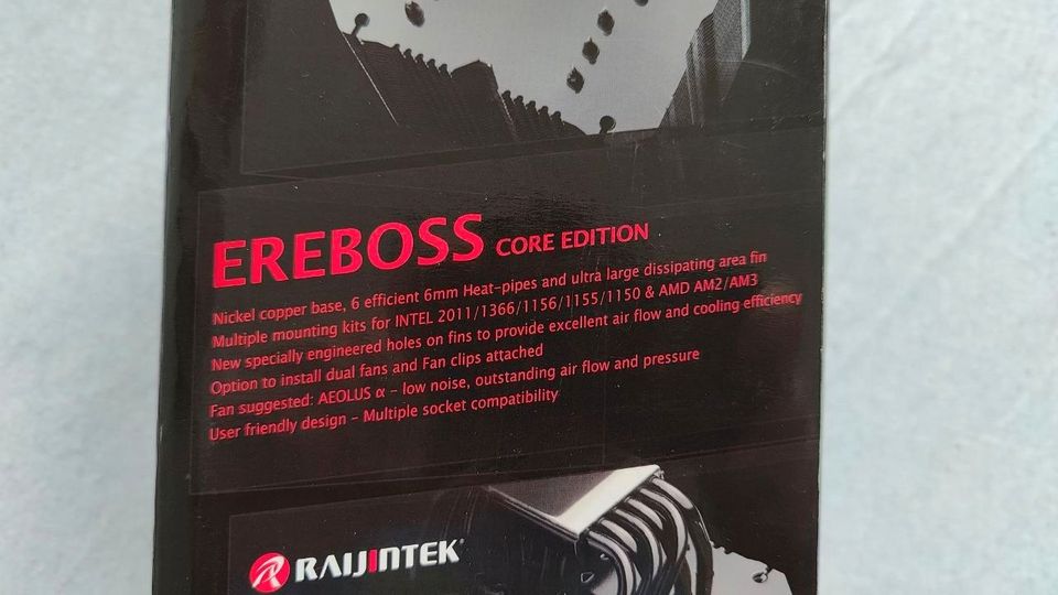 Raijintek Ereboss Black Edition pasiv cpu kühler in Berlin