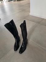 Damen Stiefel schwarz Größe 38 Nordrhein-Westfalen - Bünde Vorschau