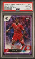 Topps Jade Mathys Tel /15 PSA 10 Gem Mint FC Bayern München Sachsen - Taura Vorschau