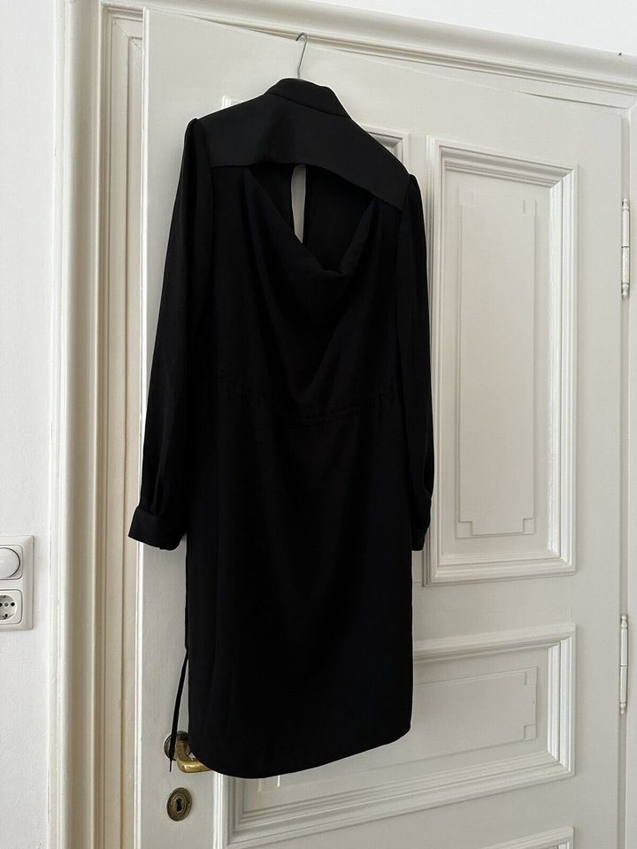 TARA JARMON Kleid schwarz elegant festlich Rückenausschnitt 36 S in München