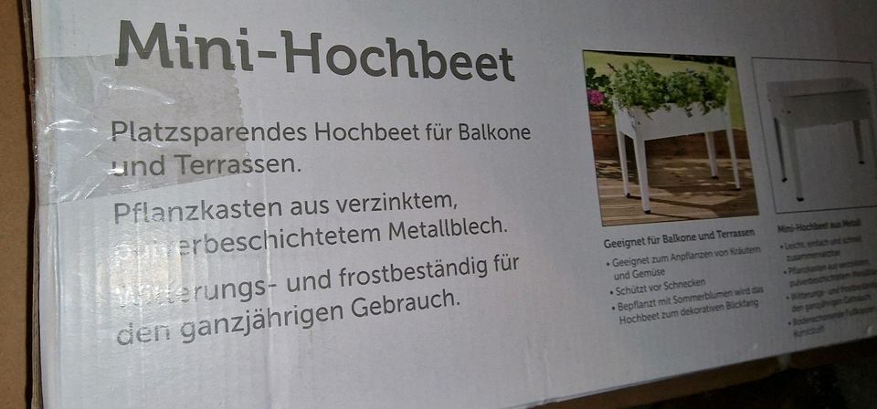 2 Hochbeet neu Original verpackt  weiß in Lennestadt