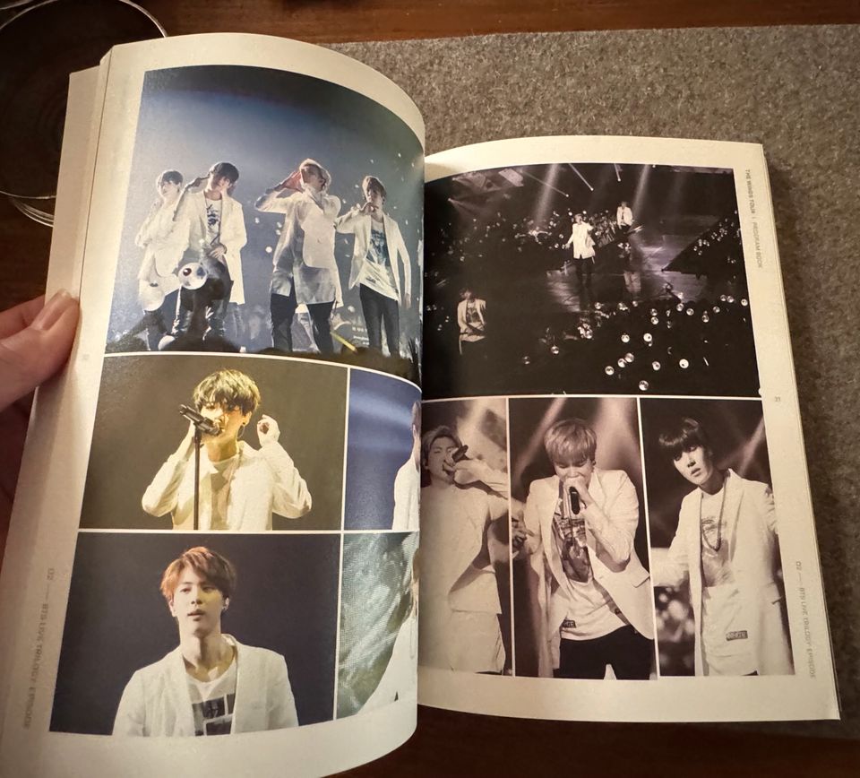 BTS The Wings Tour Program Book in Berlin