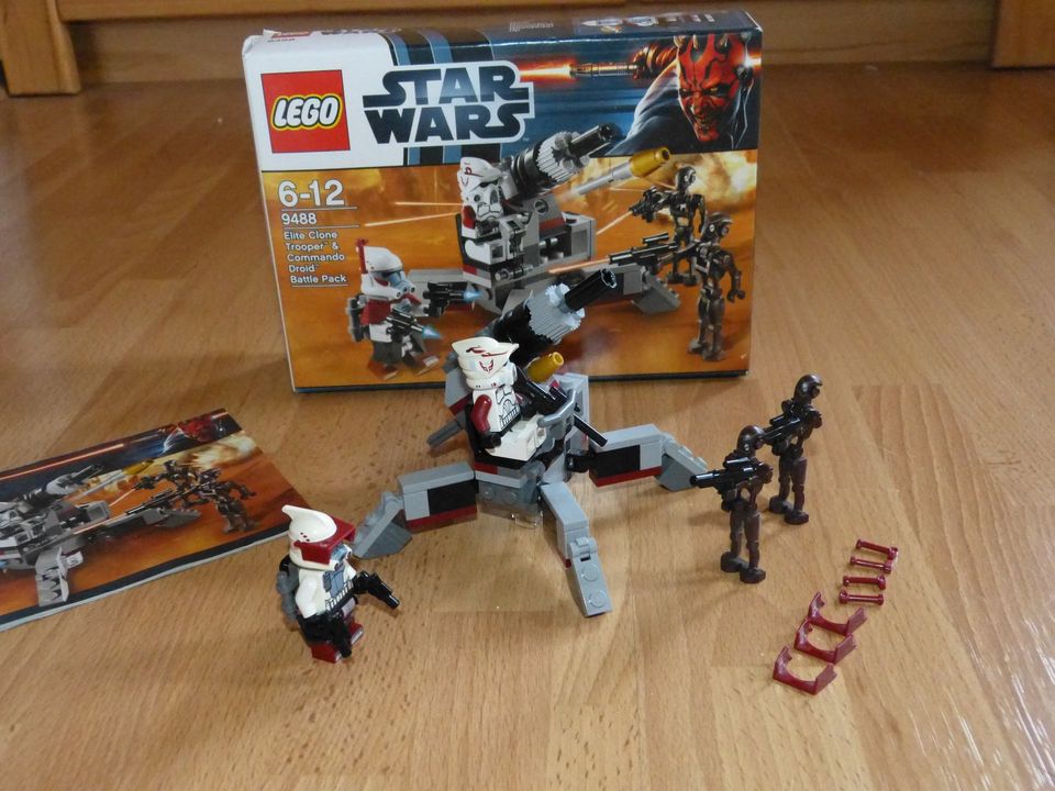 NEUw. Lego Star Wars 9488 Clone Trooper & Droid OVP + BA in Nalbach