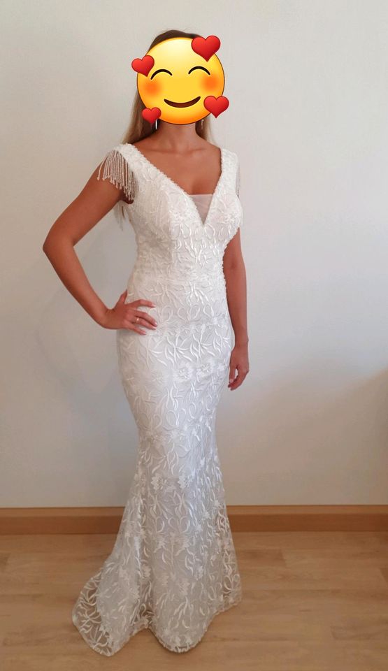 Brautkleid/Hochzeitskleid/Standesamtkleid/Abendkleid Gr. S in Boppard