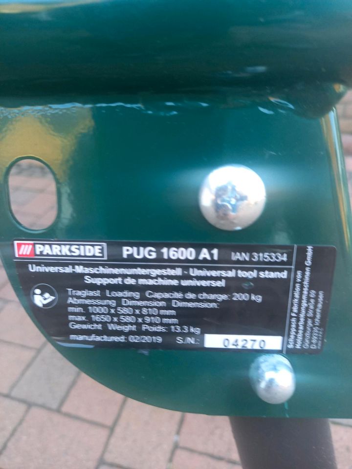 Parkside PUG 1600 in Kerpen