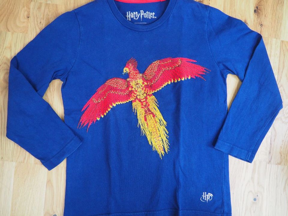 Langarmshirt MINI BODEN Gr. 116 Harry Potter Stickerei Phönix in Bad Segeberg