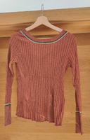 Rostbrauner Glitzer-Pullover Bayern - Oberpframmern Vorschau