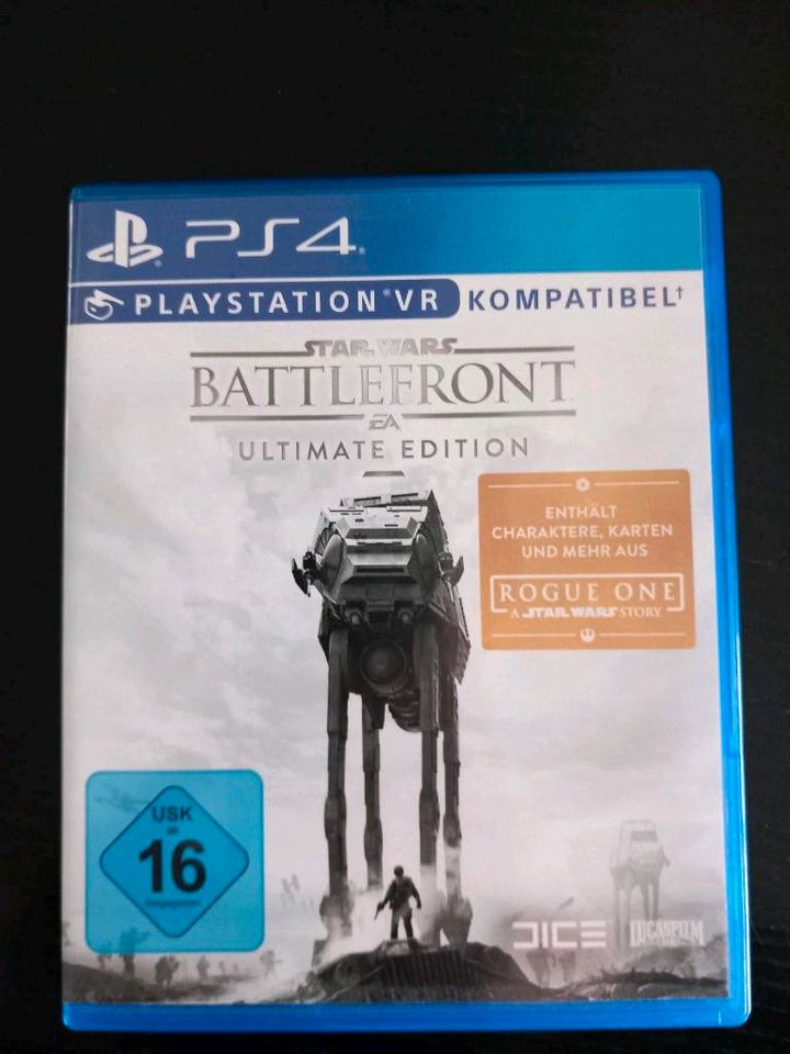 Playstation 4 / PS4 Star Wars Battlefront Ultimate Edition in Erftstadt