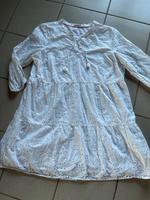 Cecil Tunika-Kleid weiß Gr.L Lochstickerei Sommerkleid Baumwolle Niedersachsen - Meine Vorschau