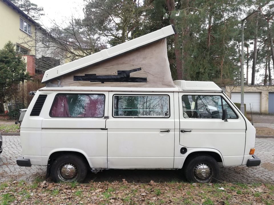 VW Bus T3, Bulli, Westfalia Camper, Bus, 1,6 Turbodiesel in Berlin