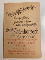 Film-Programm "Das Flötenkonzert von Sanssouci" UFA-PALAST am Zoo Berlin - Dahlem Vorschau