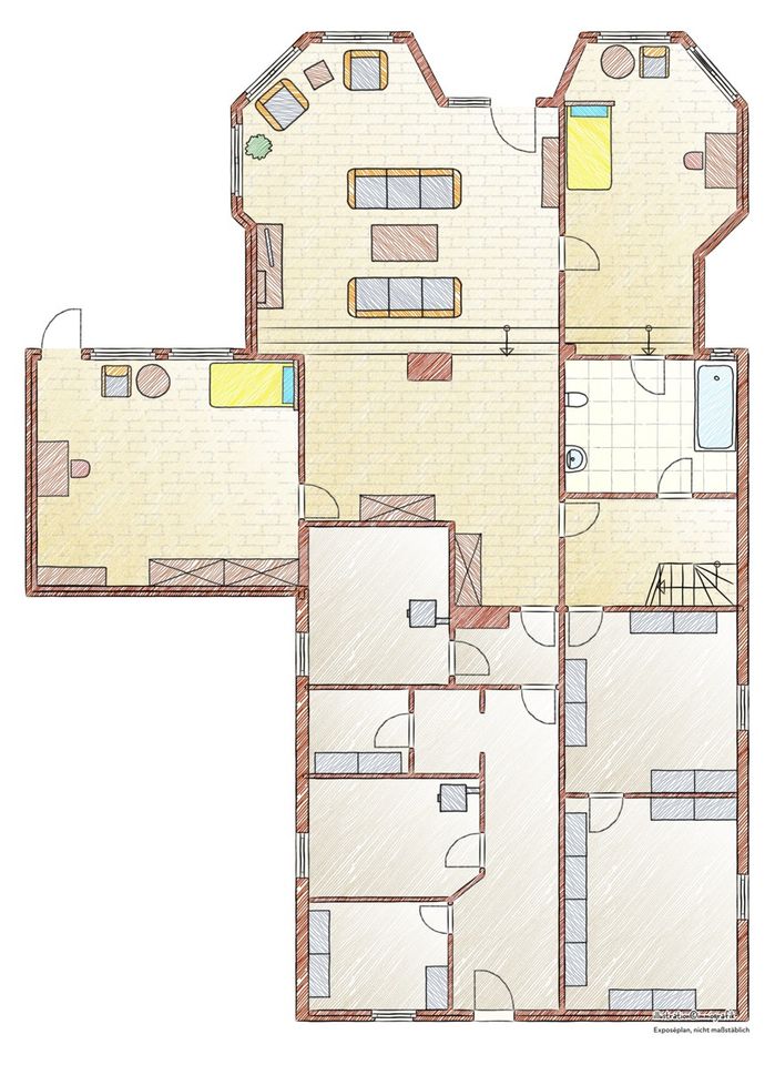 Repräsentative Villa mit Poolhaus auf beeindruckendem Grundstück in Usingen